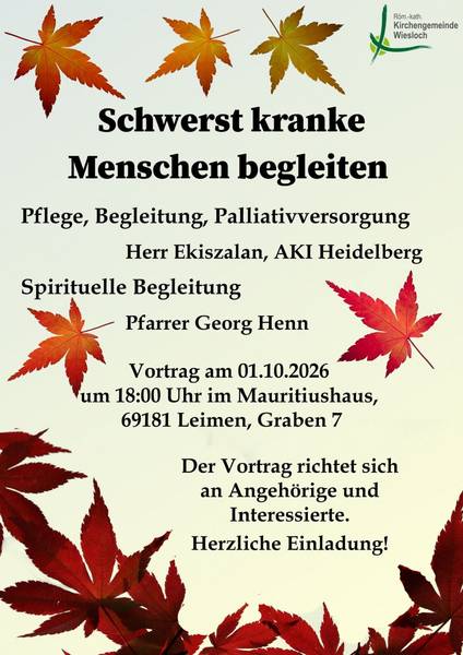 Quelle: Röm.-kath. Kirchengemeinde Wiesloch